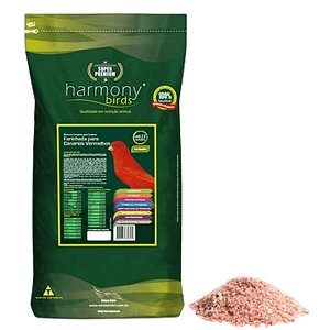 Farinhada Minas Nutri - Harmony Birds - HB 23 - Canários Vermelhos - 700g