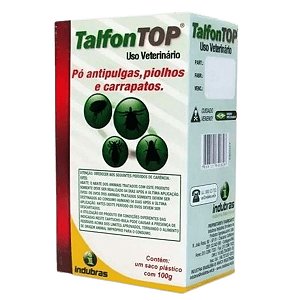 Talfon Top - Antipulgas - Piolhos - Carrapatos - 100g