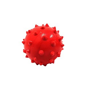 Brinquedo Furacão Pet Bola Maciça Cravo Vermelho