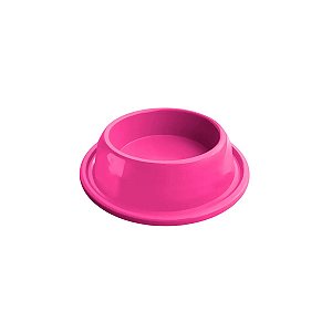 Comedouro Plástico Antiformiga para Gato Furacão Pet 200ml Rosa