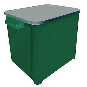 Container Porta Ração Canister Furacão Pet 15 Kg Verde
