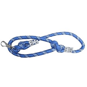 Guia de Corda Roliça Grossa Furacão Pet 60 cm x 16 mm Azul