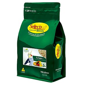 Extrusada Sellecta Rovani Calopsita Natural com Frutas 3kg