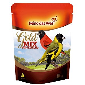 Mistura Reino das Aves - Gold Mix Pintassilgo 500g