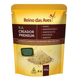 Ração Gold Papa Filhotes 400g Reino Das Aves