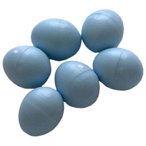 20 x Ovos Indez Azul - Para Tarim Manon e Mandarim - N1 - Animalplast