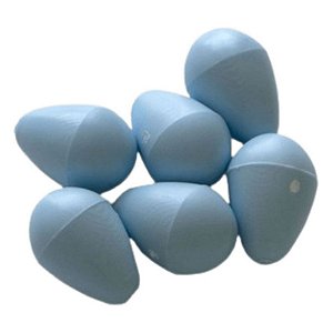 20 x Ovos Indez Azul - Para Canários - Tamanho Pequeno - N2 - Animalplast