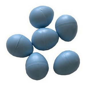 20 x Ovos Indez Azul - Para Periquito - N4 - Unidade - Animalplast