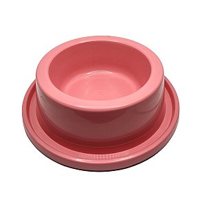 Comedouro de Plástico Anti-Formiga N1 300ml - Rosa
