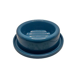 Comedouro de Plástico Anti-Formiga para Gato N1 350ml - Azul