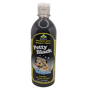 Shampoo Petty Black 500ml - Pelagem Negra