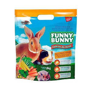 Ração Funny Bunny Delícias da Horta 500g