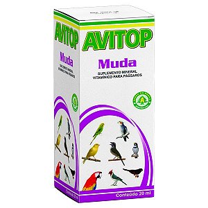 Suplemento Avitop Muda 20ml Aarao | Comercial Penna Firme