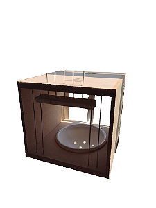 Ninho de Madeira Externo - Pinguim