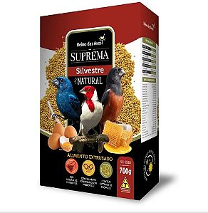 Ração Suprema Silvestre Natural - 700g - Reino das Aves