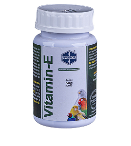 Vitamin-E 50g - Amgercal - Vitamina E Para Passaros