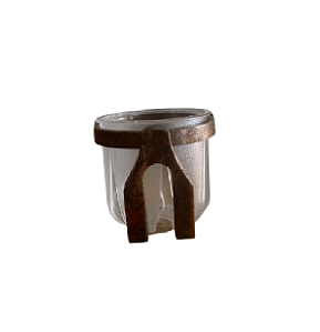 Porta Vitamina Rubi Suporte De Madeira - Pequeno