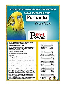 Extrusada Power Bird Periquito 1Kg