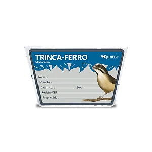 Placa de Identificação Trinca Ferro