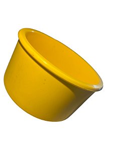 Tigela Inquebrável Para Voadeira 400ml - Amarelo - InjetFour