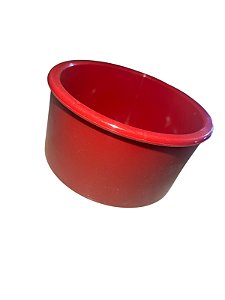 Tigela Inquebrável Para Voadeira 400ml - Vermelho - InjetFour