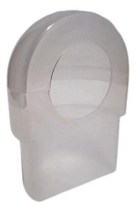 12 x Comedouro Meia Lua Inquebravel Roller 60ml - Animalplast