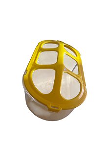 Comedouro Grande 6 Furos-Amarelo / InjetFour