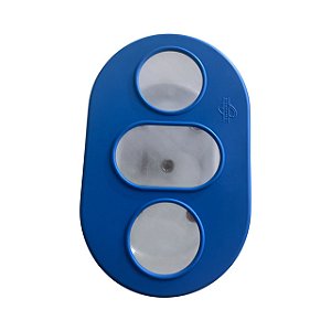 Comedouro Pequeno 3 Furos- Azul - Ornamental