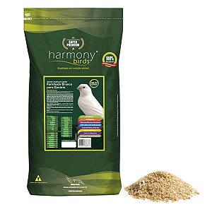 Farinhada Minas Nutri - Harmony Birds - Branca - HB 23 - Canários - Reprodução - 1kg