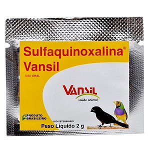 Sulfaquinoxalina - Sachê de 2g
