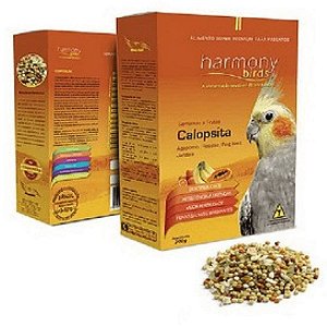 Extrusada Minas Nutri - Harmony Birds - Com Frutas - Calopsita - 300g