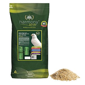 Farinhada Minas Nutri - Harmony Birds - Branca - HB 23 - Canários - Reprodução - 5kg