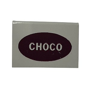 Plaqueta de Identificação de Alumínio - Choco