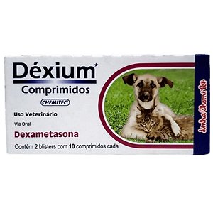 Déxium - Caixa com 20 Comprimidos