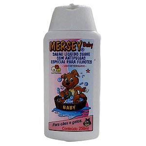 Sabão Líquido Suave - Mersey Baby - Filhote - 250ml