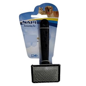 Escova Metálica Pequena para Cães e Gatos