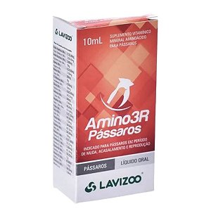 Amino 3R Pássaros - Antigo Aminostress - 10ml ou 1L