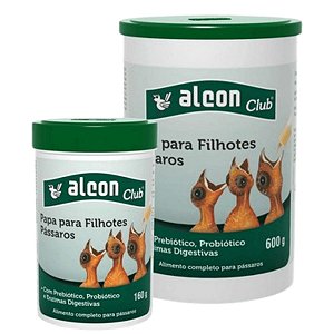 Papa Alcon Club - Para Pássaros Filhotes - 160g e 600g