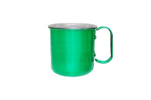 Caneca Alumínio Kid 230 ml Verde Verniz