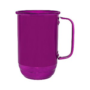 Caneca Juvenil Violeta Verniz 550 ml