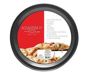 Forma Antiaderente para Pizza 30cm x 1,5cm Alt.