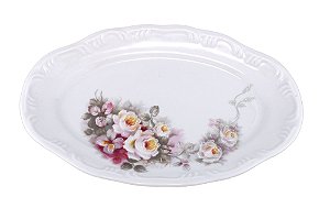 Travessa Porcelana Rasa 36 cm Dec.E351 Sch.114 -