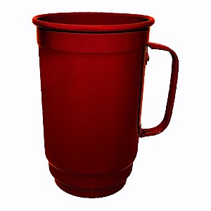 Caneca 101-S 750 ml Vermelho Verniz