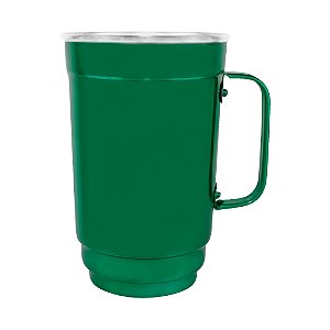 Caneca Alumínio 101-D 500 ml Verde Verniz