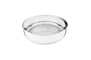 Tigela Inox Ø 18x7,0cm 1,5 lts