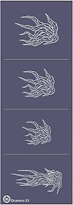 Oceano 21 - stencil 28 x 10 cm