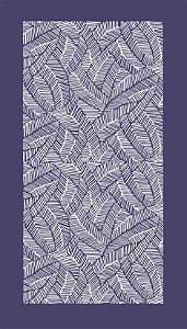 Floral 44 - stencil - 25 x 16 cm