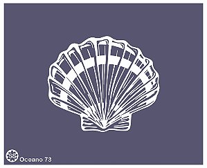 Oceano 73 - stencil 16 x 13 cm