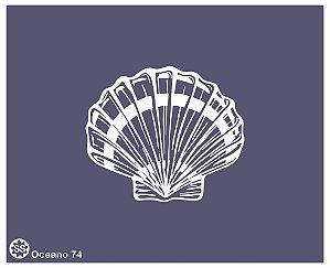 Oceano 74 - stencil 16 x 13 cm