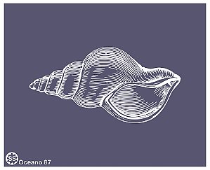 Oceano 87 - stencil 16 x 13 cm